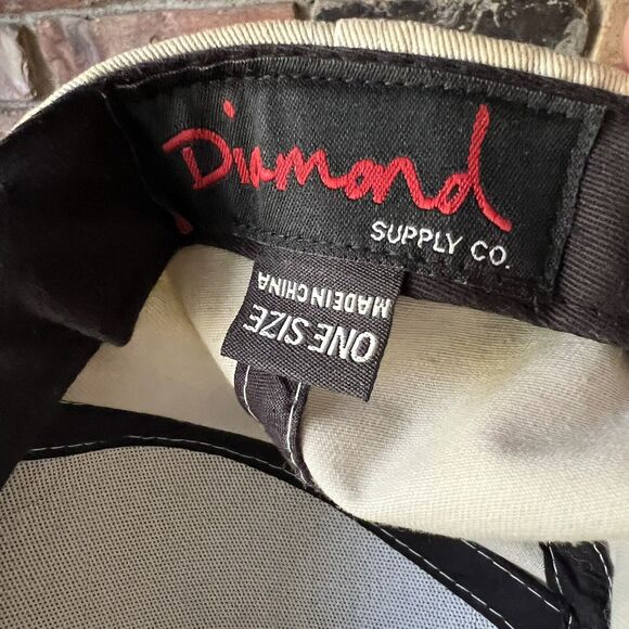 Diamond Supply Co Victory Swords Gray Black Snapback Hat Cap - Picture 3 of 16